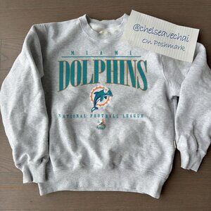 Vintage Miami Dolphins Football Sweatshirt, Miami Dolphins NFL Men Women Shirt